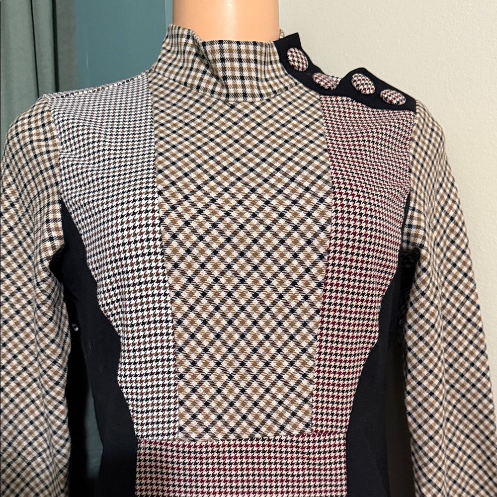 Chic Zara Multi-Patterned Dress - Size XS - Picture 3 of 7